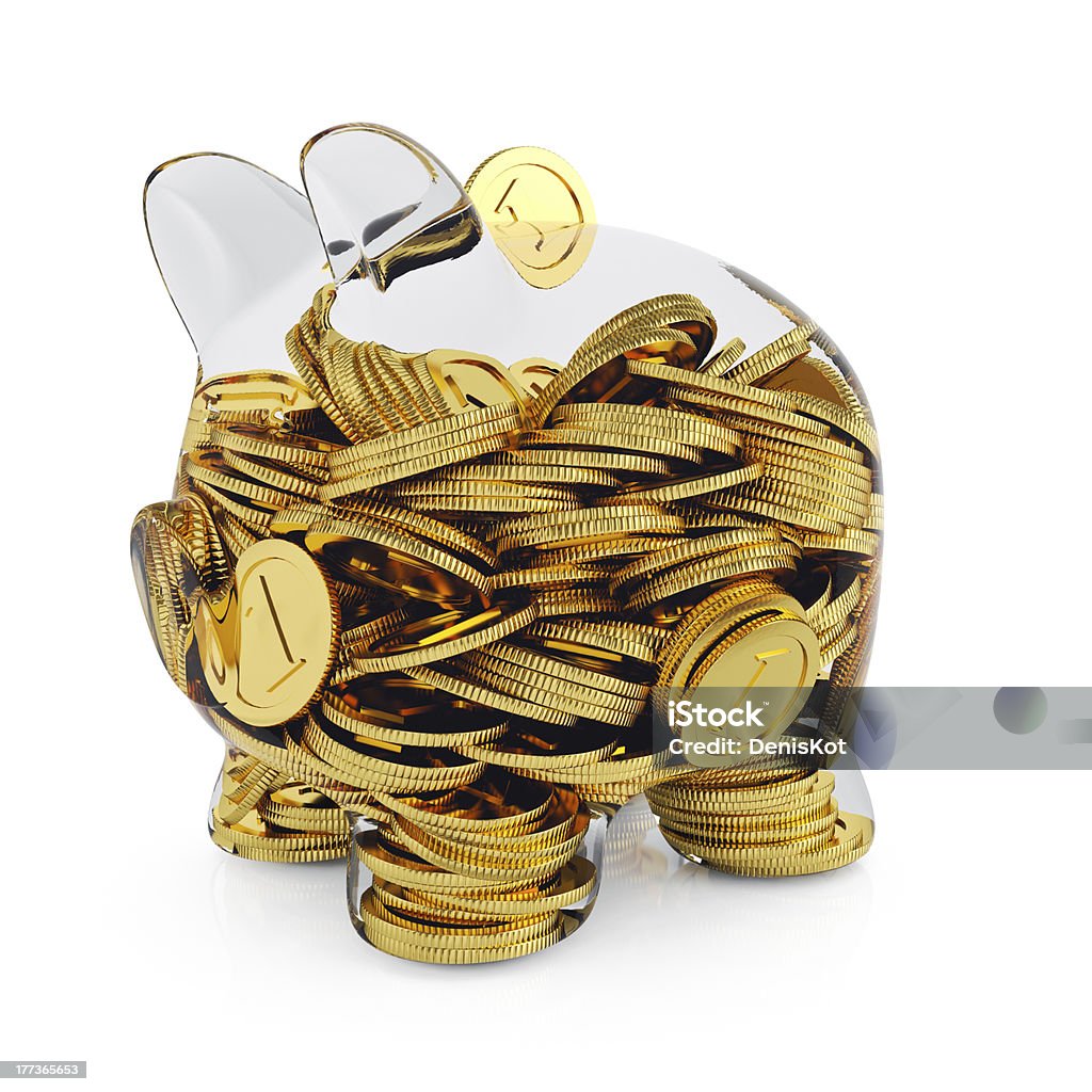 Piggybank - Royalty-free Atividade bancária Foto de stock