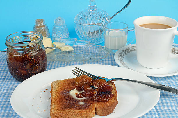 Fig Preserves on Toast