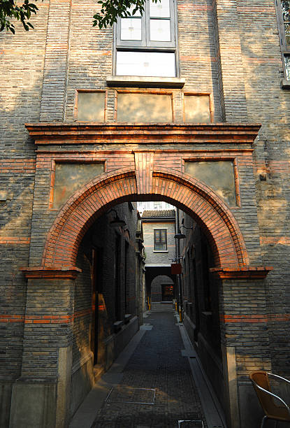 istock Shikumen alley in Shanghai 177366269