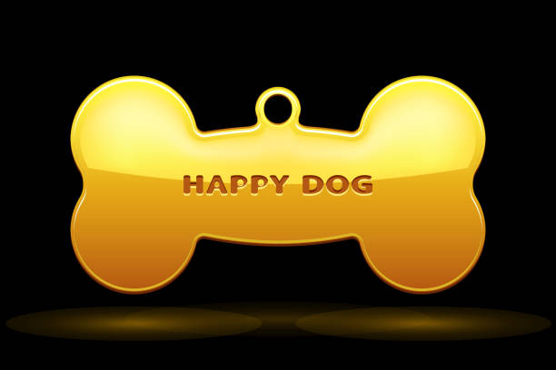 illustrazioni stock, clip art, cartoni animati e icone di tendenza di osso per cani collo - dog animal bone dog bone dog food