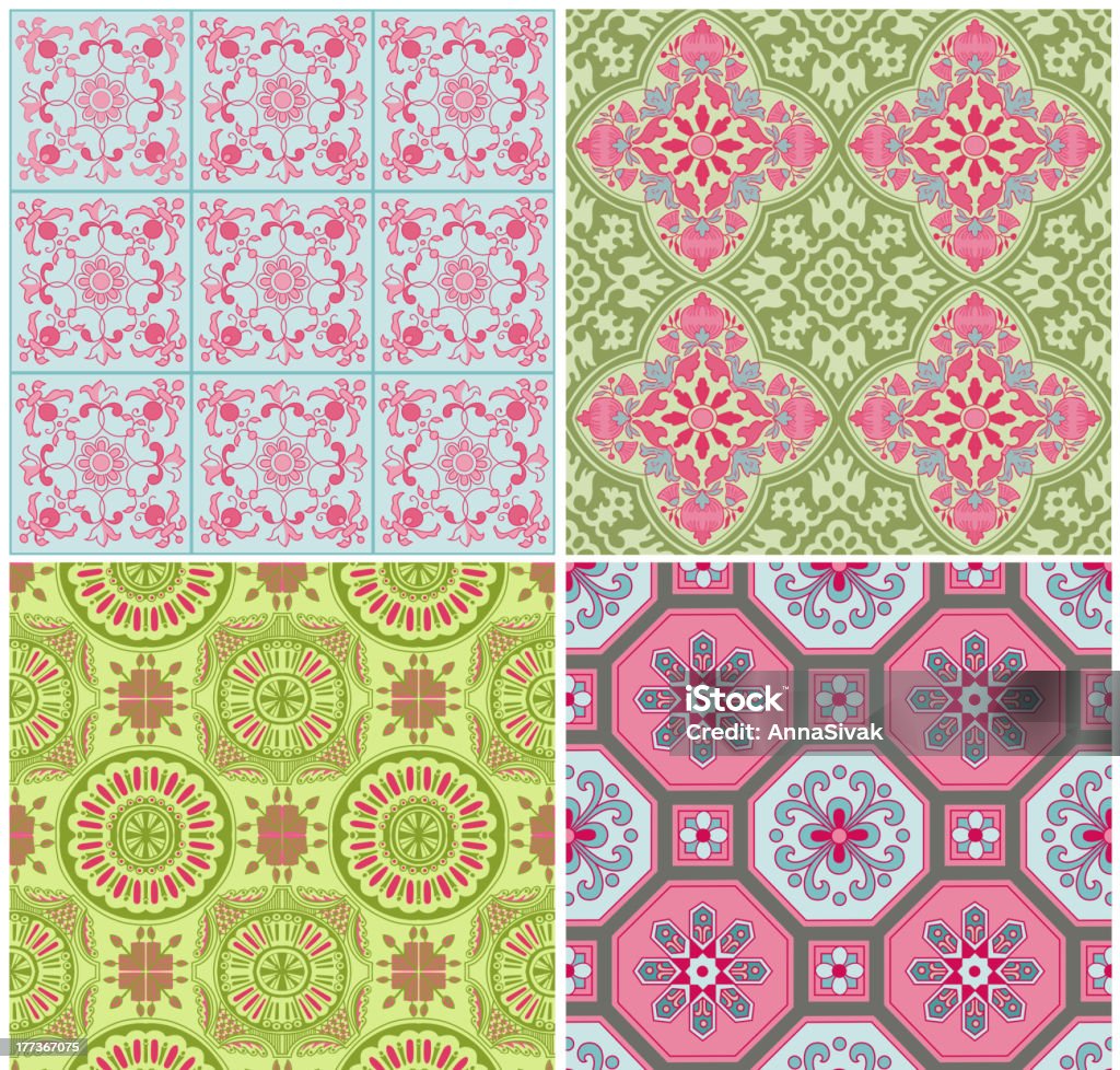 Geometric Background Set Geometric Background Set Stock Illustration - Download Image Now ...