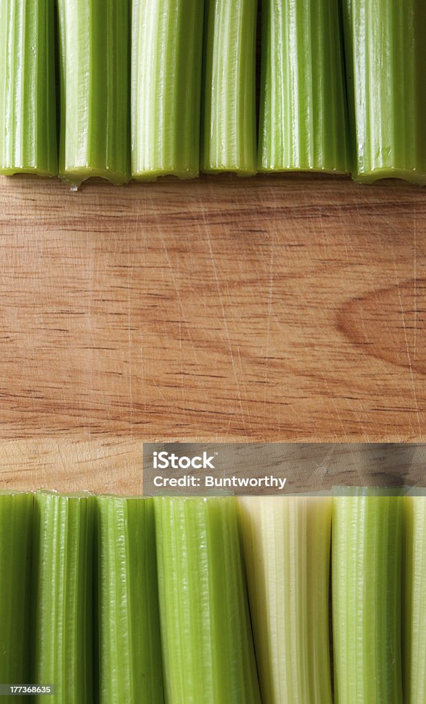 Sedano gambi in legno - Foto stock royalty-free di Alimentazione sana