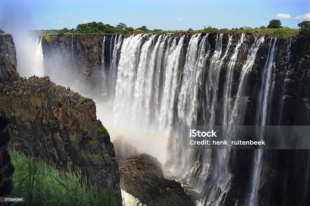 Le Victoria Falls - Photo de Afrique libre de droits