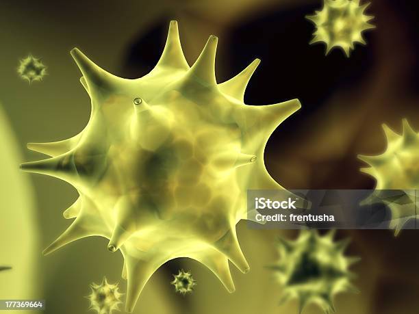 Virus - Fotografie stock e altre immagini di Batterio - Batterio, Bellezza, Biologia