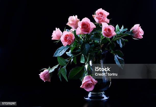 Rose - Fotografie stock e altre immagini di Bellezza naturale - Bellezza naturale, Bouquet, Colore nero