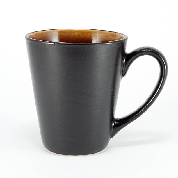 Black Mug stock photo