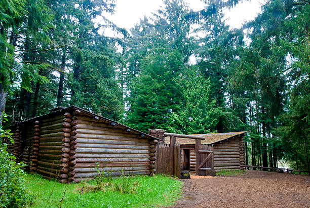 istock Fort Clatsop rainy day 177371608