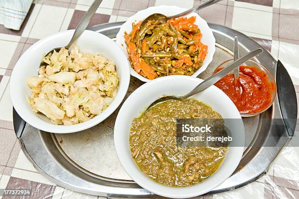 Etíope Tradicional Comida - Fotografias de stock e mais imagens de Colorido - Colorido, Comida, Comida e Bebida