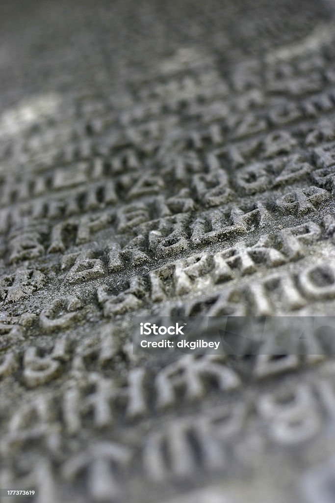 Старинный текст - Стоковые фото Алфавит роялти-фри