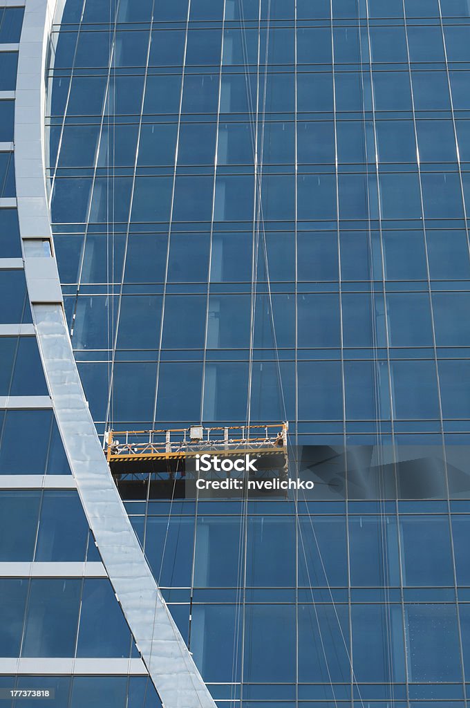 A parede de vidro do Edifício de Escritórios - Royalty-free Abstrato Foto de stock