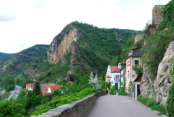Village of Duernstein in the Wachau (Austria)