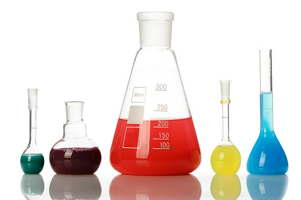 istock Chemical glass equipment 177375315