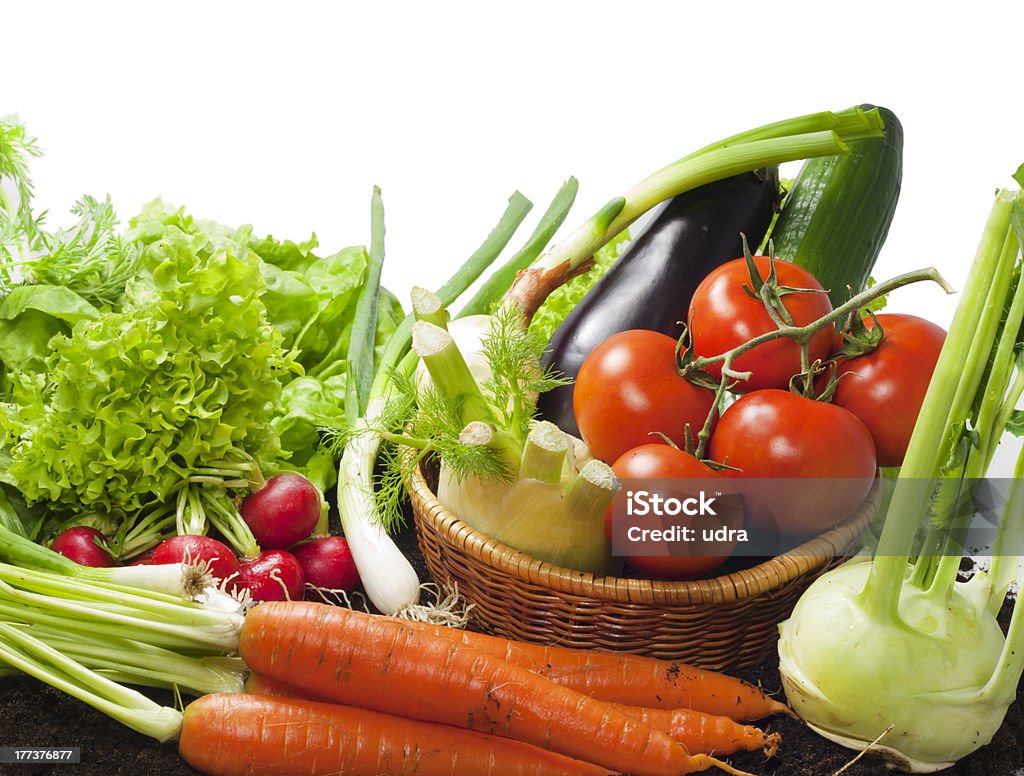野菜を白背景 - アブラナ科のロイヤリティフリーストックフォト