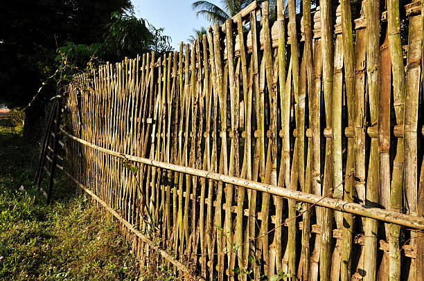 istock Bamboo Fence Old House Rural Thailand 177377290