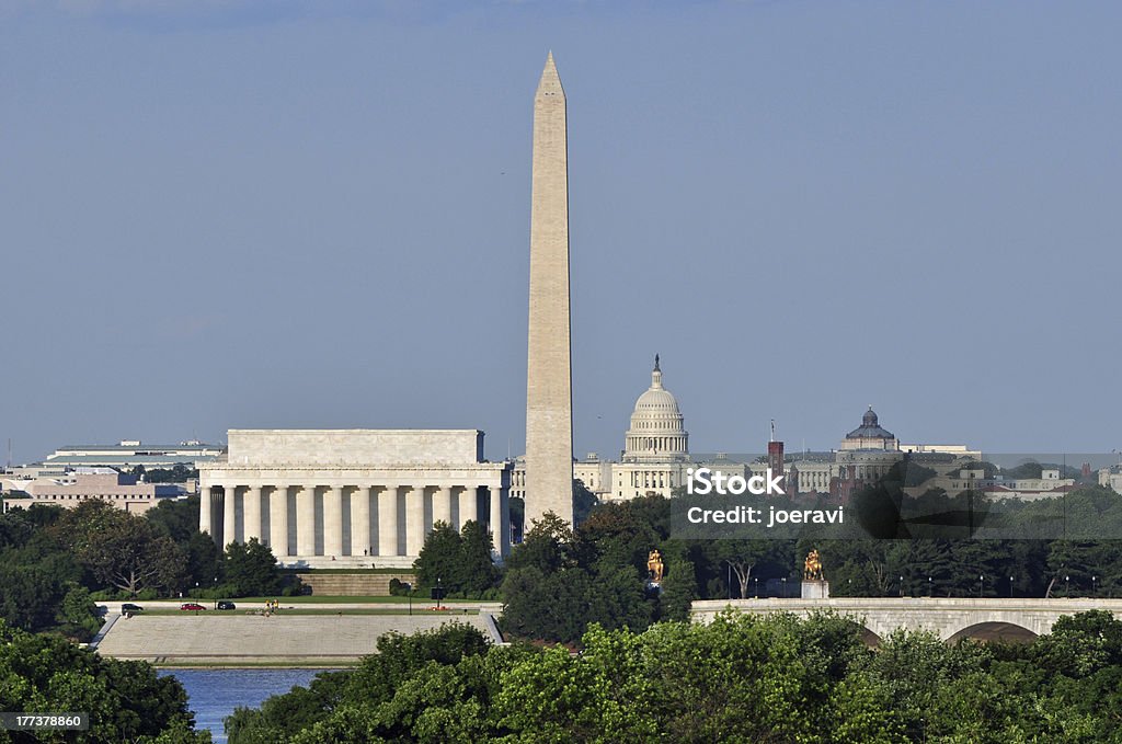 Horizonte de Washington DC - Foto de stock de Washington DC royalty-free