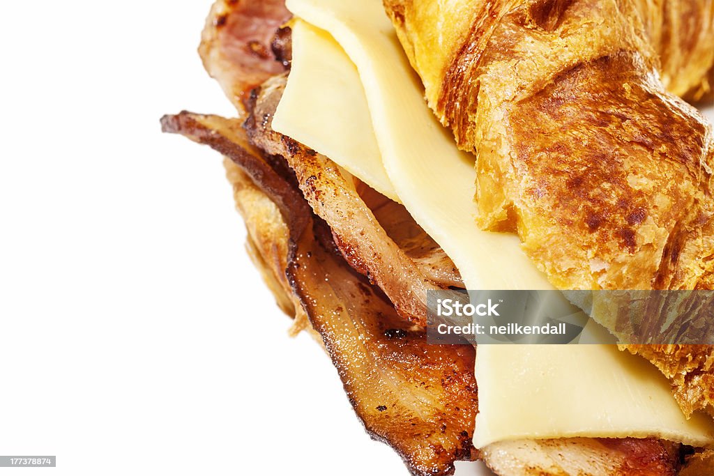 croissant de Bacon - Foto de stock de Alimentos Defumados royalty-free