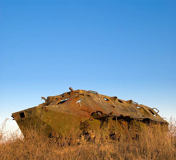 istock old damaged atc on a firing ground 177378975