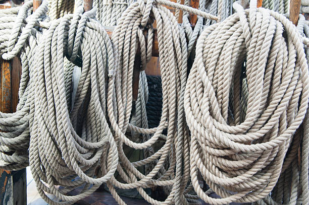 istock Rigging of an ancient sailing vessel 177380146