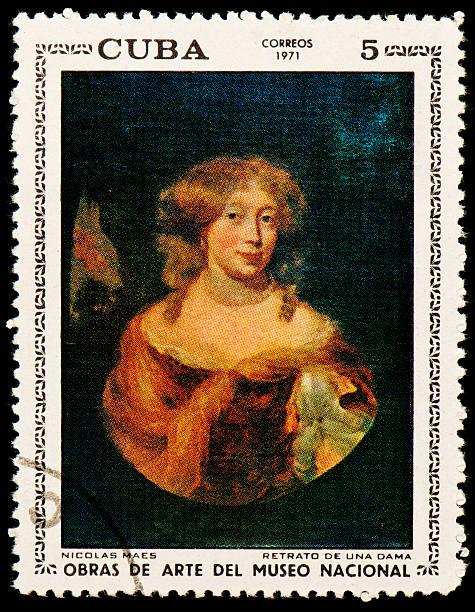 Cuban postage stamp dedicated to the National Art Museum