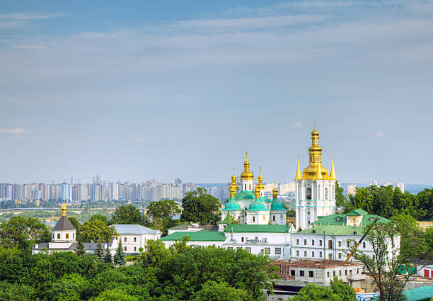 istock Pechersk Lavra monastery in Kiev 177382619