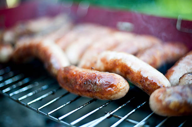 istock Sausages on the grill 177384653
