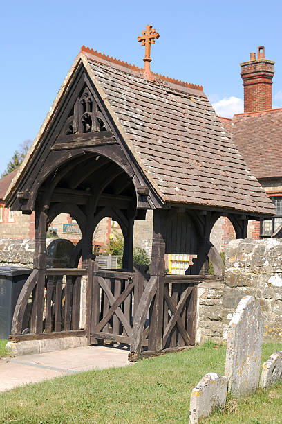 istock Lych Gate at Easebourne near Midhurst. Sussex 177384761