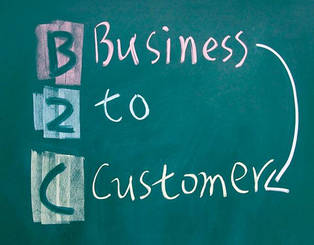 istock business to customer symbol 177385082