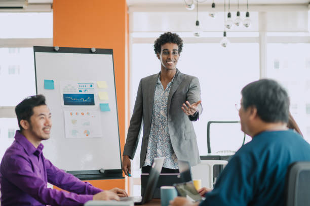 istock Driving Growth through Multiracial Collaboration: Driven Marketing Analysis and Strategic Planning in a Co-working Office 1773857161