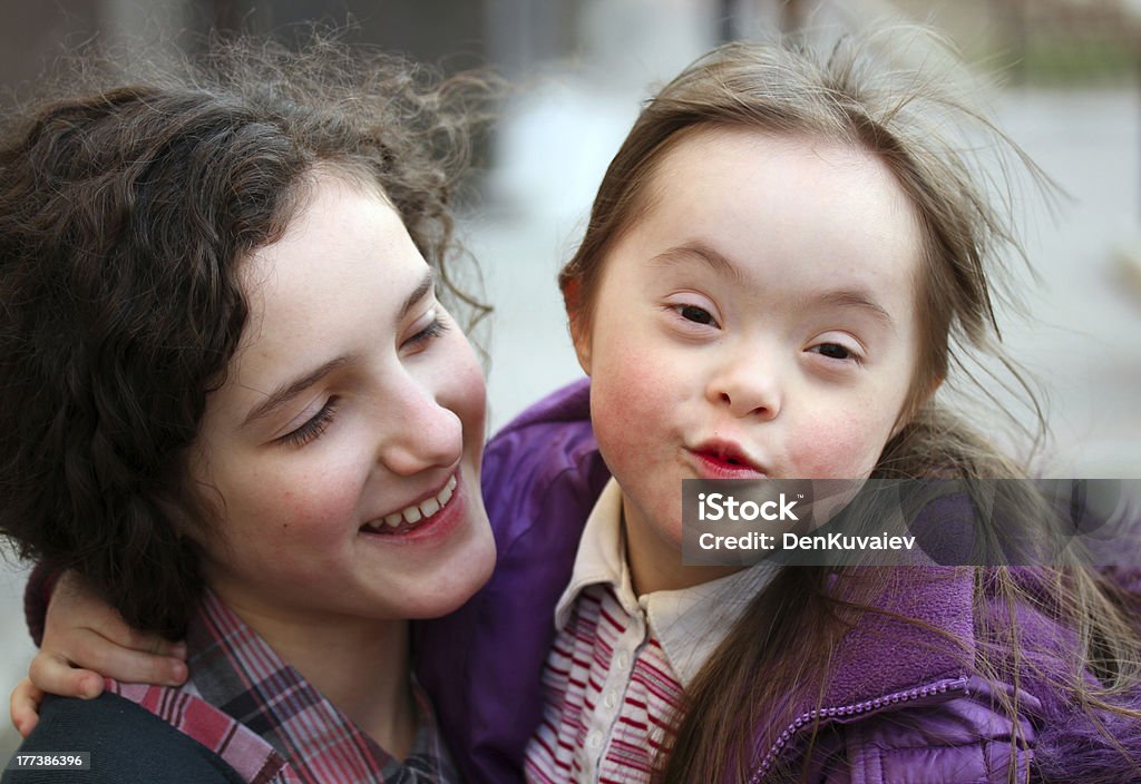 Retrato de meninas - Foto de stock de Adolescente royalty-free