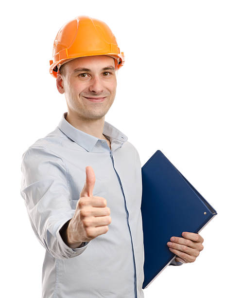 istock manual worker shows his thumbs up 177386931