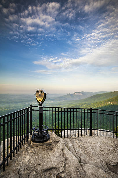 Table Rock State Park SC Sightseeing Landscape from Caesars Head State Park in upstate South Carolina