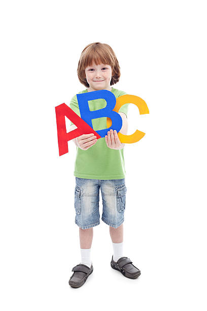 istock Back to school concept with child and alphabet letters 177387924