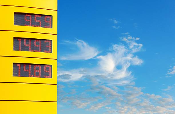 istock sign with gas prices 177389906