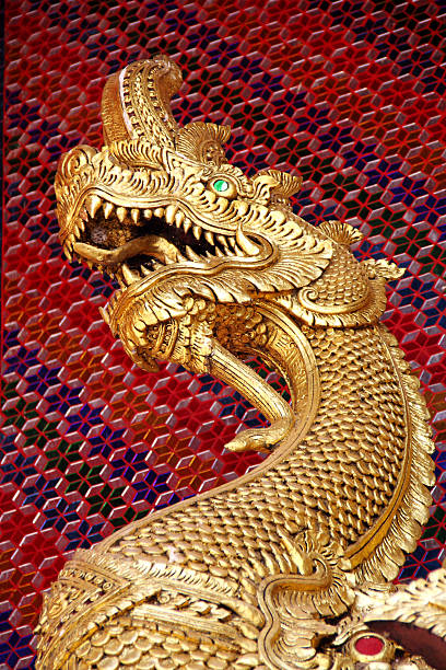 istock dragon on colorful background, Thailand 177390310
