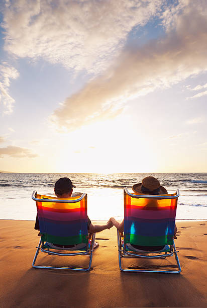 istock Happy Romantic Couple at the Beach 177390529