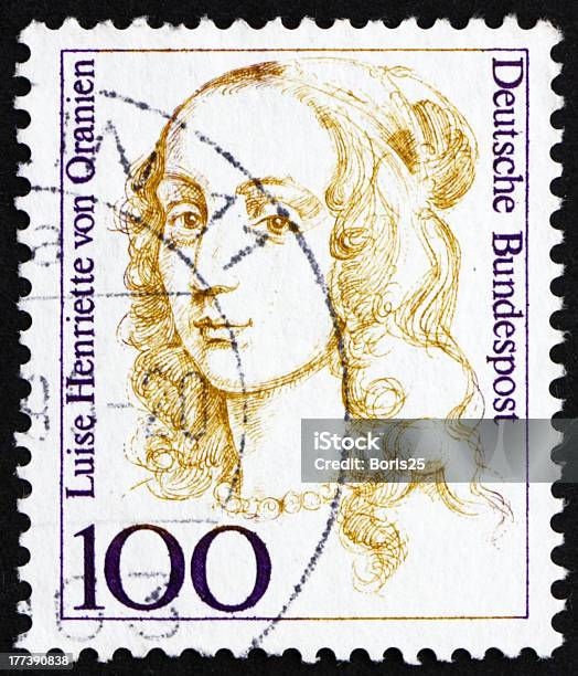 Postage Stamp Germany 1994 Louise Henriette Of Orange Stock Photo - Download Image Now