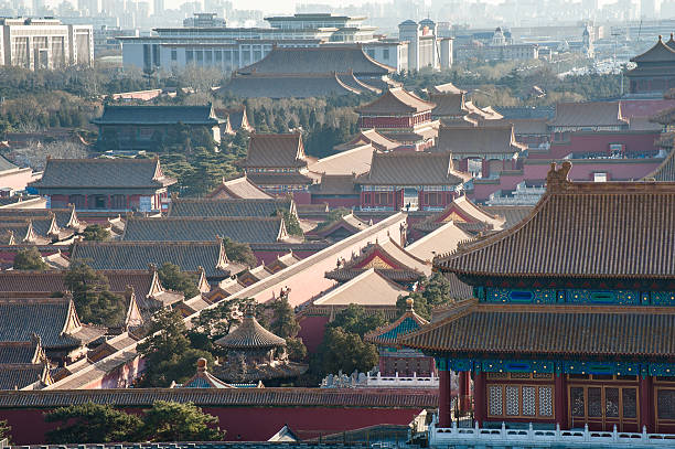 istock Overlook of Forbidden City 177390848