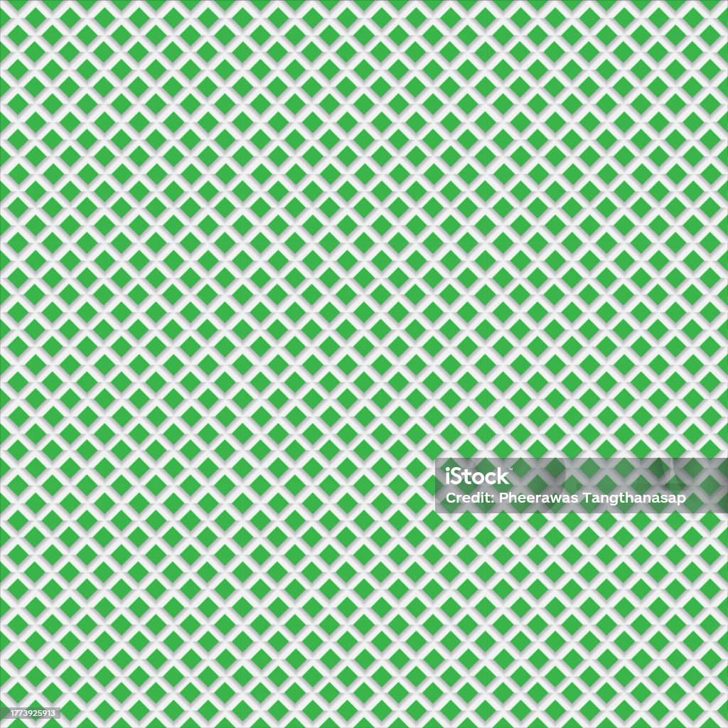 Strong Square And Shadow Pattern With Green Color Stock Illustration ...