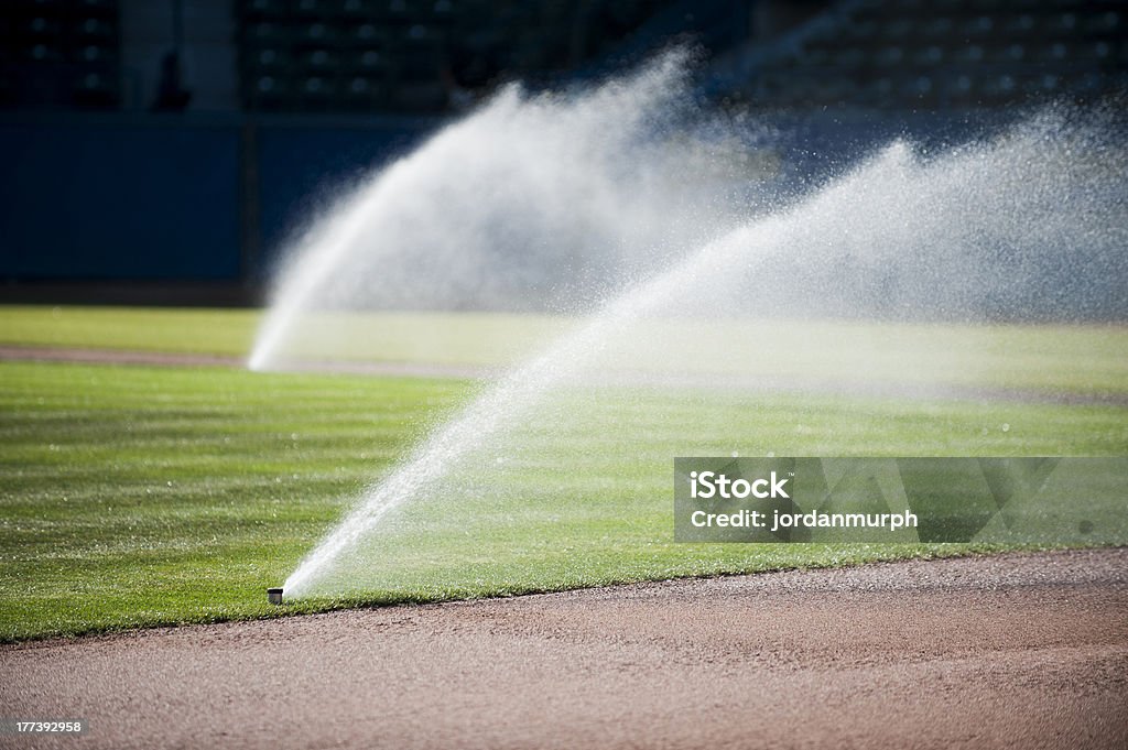 Herbe Extincteurs automatiques - Photo de Baseball libre de droits