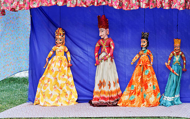 istock Rajasthan tribal puppet show 177393236