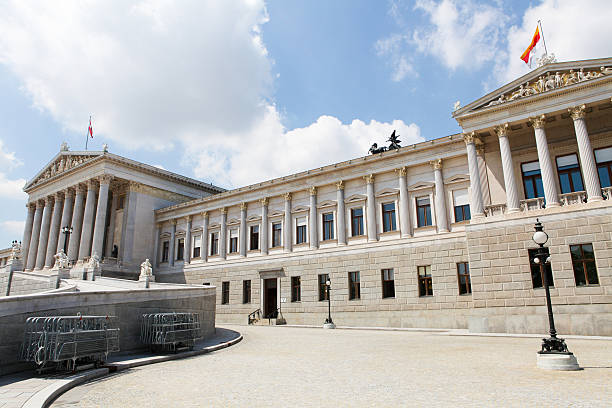 istock Austrian Parliament Building in Vienna 177393578