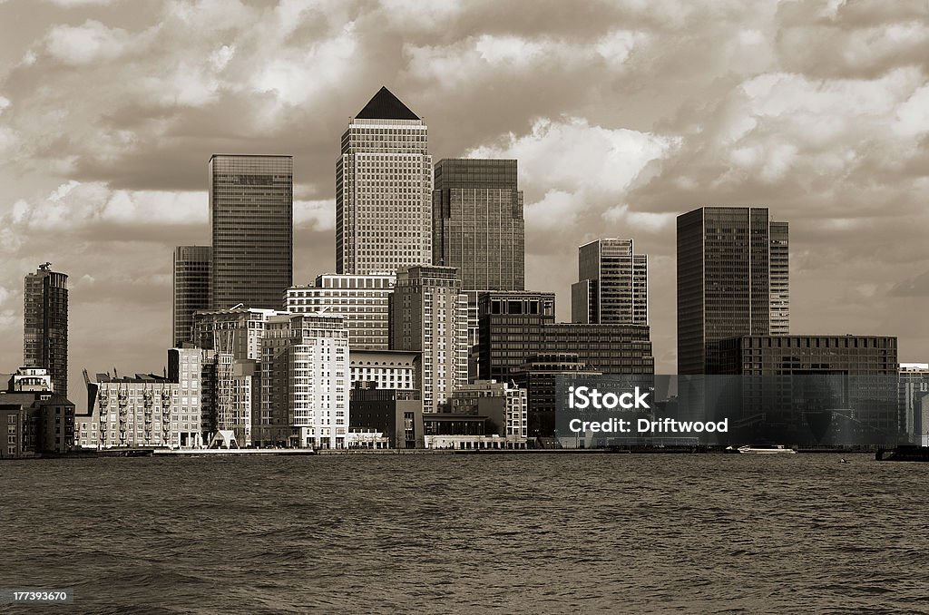 Canary Wharf - Lizenzfrei Architektur Stock-Foto