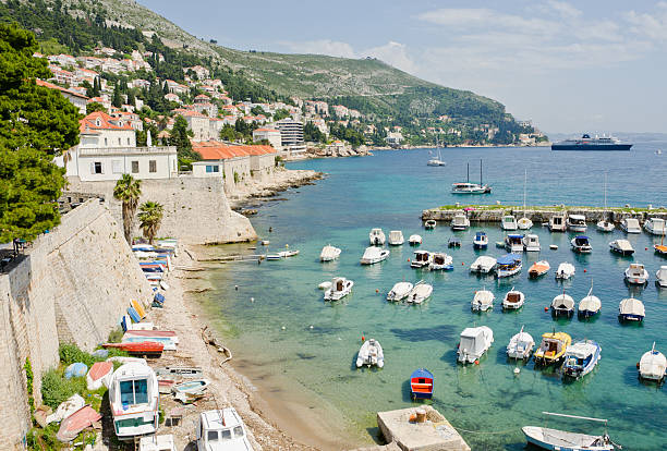 istock The Old Harbour at Dubrovnik, Croatia 177393869