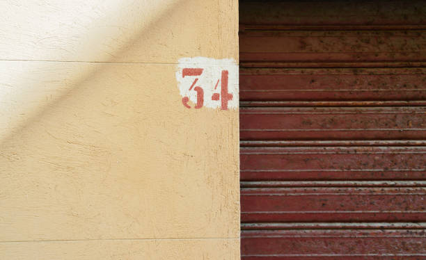 istock Sign on the wall of building. 1773944480