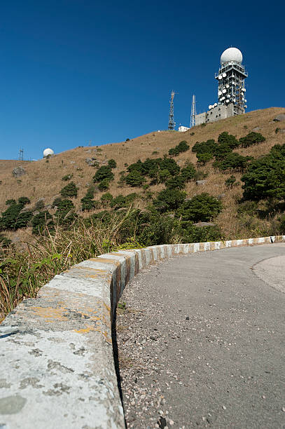 레이더 타워수 - weather radar weather station science 뉴스 사진 이미지