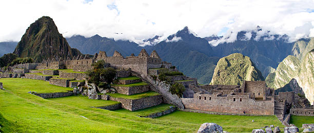istock Panorama of Machu Picchu 177396325