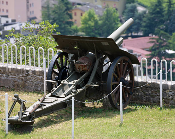 istock ancient and historic World War I gun 177397334