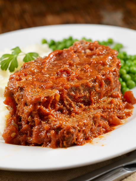 istock Meatloaf Baked In Tomato Sauce 177397475