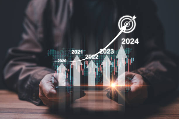istock In 2024, through diligent data analysis and targeted financial strategies, businesses aim to grow, setting ambitious growth goals substantiated by comprehensive reports of finance 1773975180