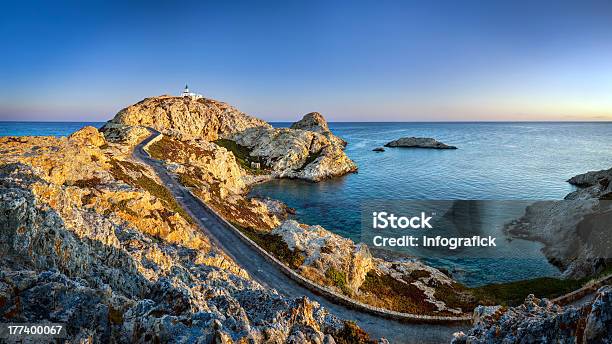 Sunrise On Isula Rossa Stock Photo - Download Image Now - Blue, Building Exterior, Corsica